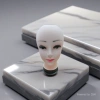 Mannequin female model display head, mannequin head, mannequin dedicated headshot, mannequin head, mannequin display head details Picture
